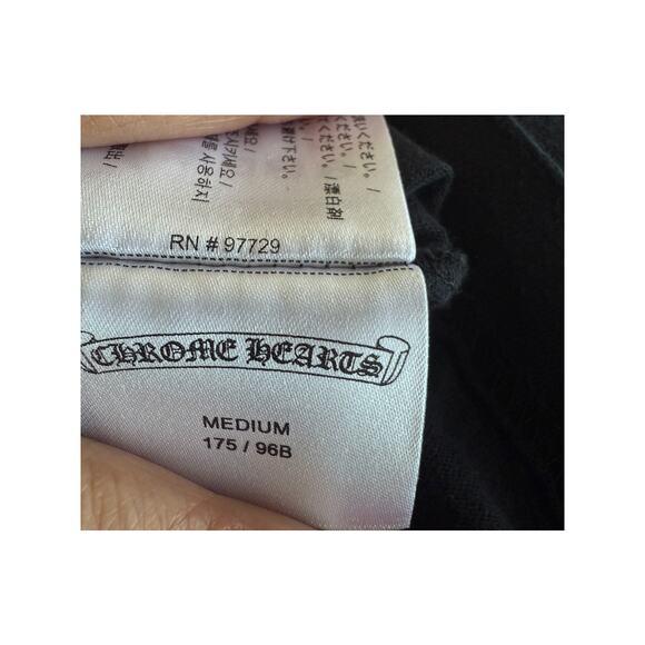 Chrome Hearts Black / Neon Eye Chart Made In Hollywood T-Shirt Tee Size M - Picture 12 of 15